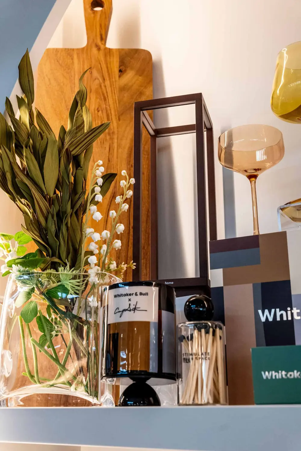 matches and candles at Pour and Decor home decor shop in St Pete FL