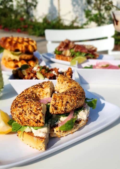 lox-bagel-st-pete-rcmfrwfg7i4rwjs5hx2cldonswysnh41peh1bp67h4 Lox bagel sandwich at Pour and Decor cafe St Petersburg FL